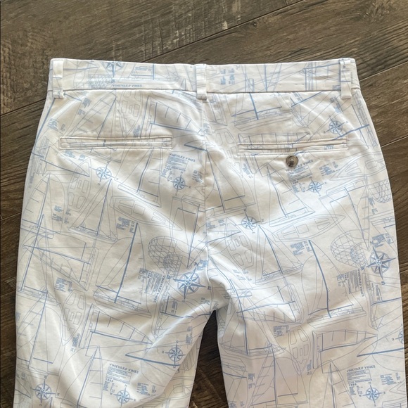 Vineyard Vines Men's Breaker Pant Nautical print in Size 30 - Picture 7 of 10